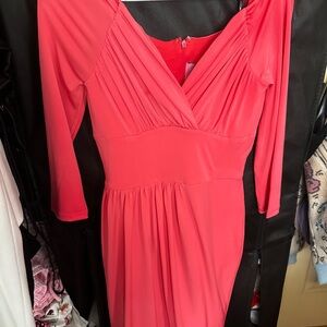 Peach Starlet Wiggle Dress